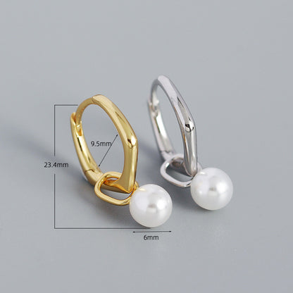 Miranda Pearl Earrings