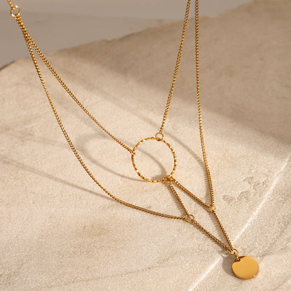 Kathryn Elegant 14K Gold Plated Necklace