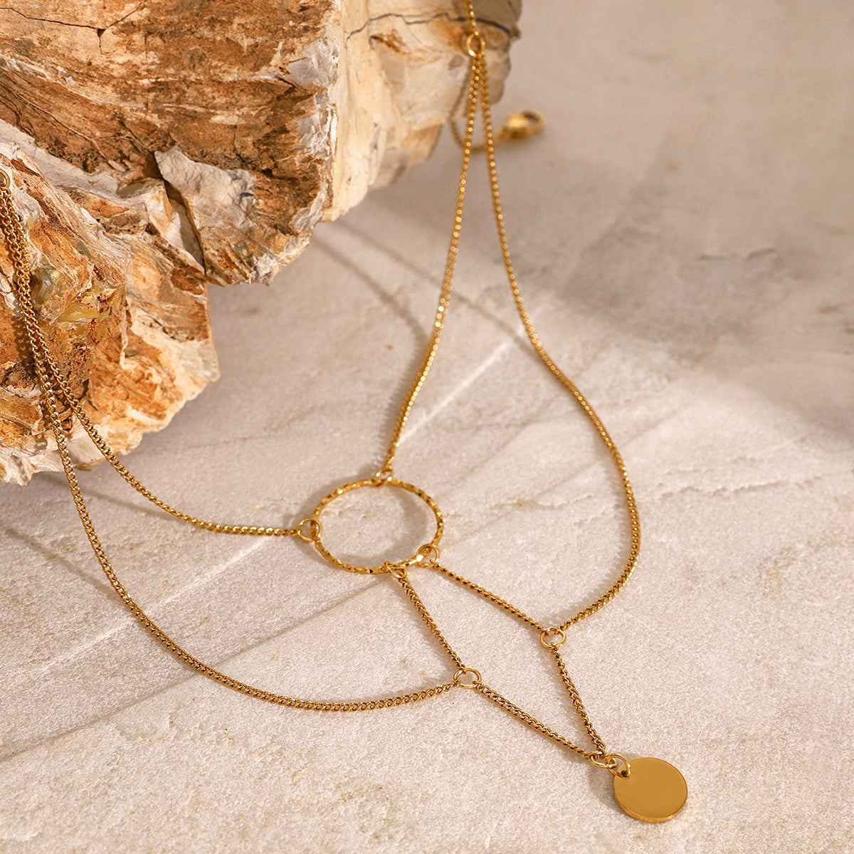 Kathryn Elegant 14K Gold Plated Necklace