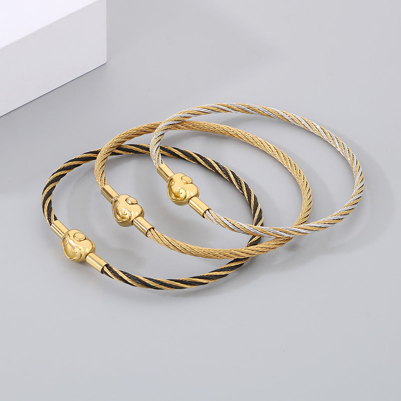 Minimalist Lucky Bag Bangle