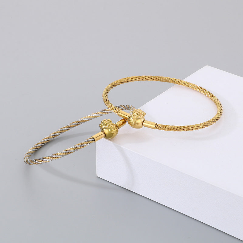 Minimalist Lucky Bag Bangle