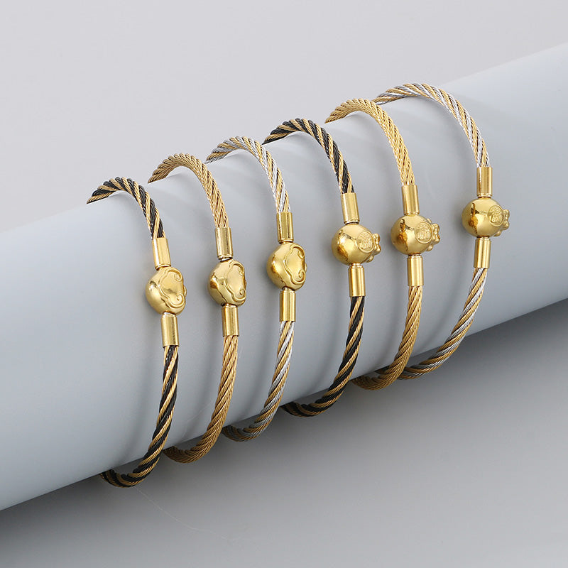 Minimalist Lucky Bag Bangle