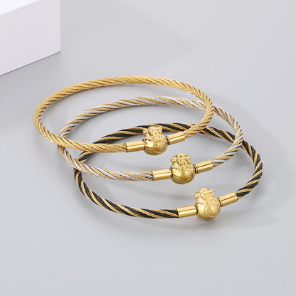 Minimalist Lucky Bag Bangle