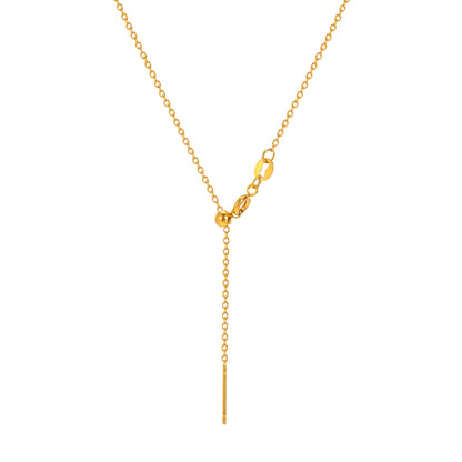 Elegant 18K Gold Plated Pendant Necklace