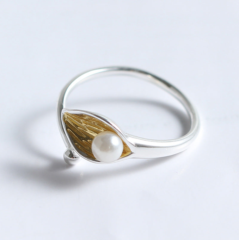 Belle Leaf Open Rings