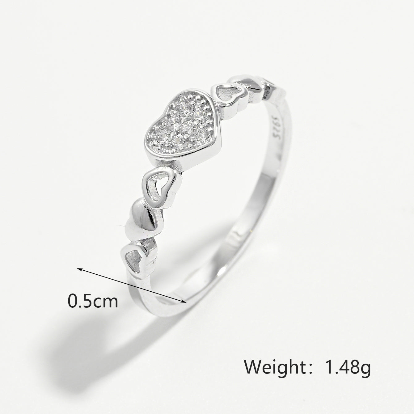 Love Cubic Zirconia Ring